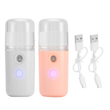 Radiant Skin Companion, Nano parownica do twarzy, poręczne urządzenie do pielęgnacji skóry zapewniające szybkie nawilżenie, opatentowany system