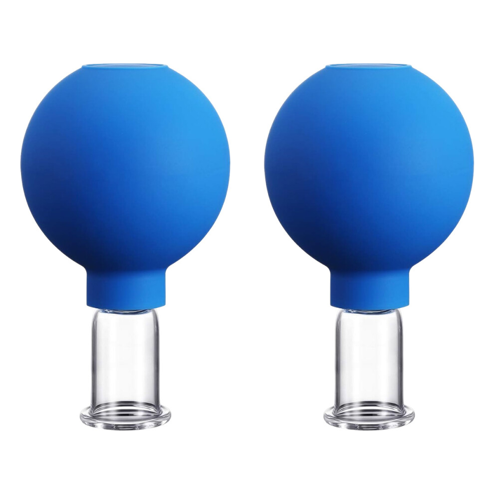 Increase Blood Circulation With Massage Therapy, Facial Contouring Set For Skin Friendly Experience, Silicone Vacuum Suction Cups For Home Use