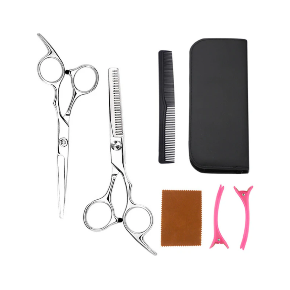 Professional Hair Cutting Shears, 6 Inches With Hand-Polished Stainless Steel Blades, For Flawless Cuts And Longevity For Halloween Parties