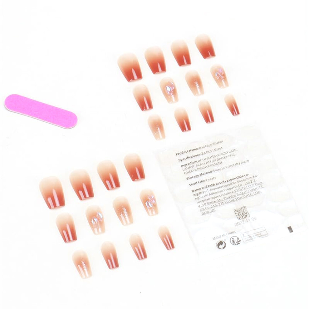 Double Sided Nail Filers for Salon-Quality Results, Nail Buffer Blocks with Fine and Coarse Grit, Disposable Nail Files Jelly Gel Press On Kit for Na