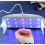 Φορητό φως τζελ, διπλή πηγή φωτός UV LED λάμπα νυχιών με γρήγορη και χαμηλή 5