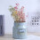 Vintage Βάζο Shabby Chic, Petite Size Ρουστίκ Βάζο Γαλατιέρας για Αποξηραμένα ή Τεχνητά 4