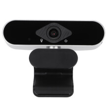 Krachtige Full HD-webcam met privacykapje en correctie voor weinig licht, autofocus streaming webcam en groothoeklens voor verbeterde