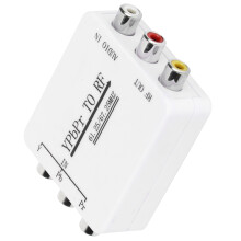 Mini YPbPr to RF Signal Converter for Long Distance Single Wire Transmission