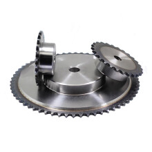 Pinion Gears Set 4050 Teeth 04C/25H Chain Gear 45# Steel Sprocket Wheel 10mm Drive Hole 41 Teeth