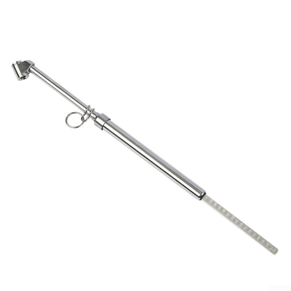Heavy Duty Tire Pressure Gauge 160 Psi Brass Core Chrome Steel Dual Head For Cars And Trucks 9382693575784