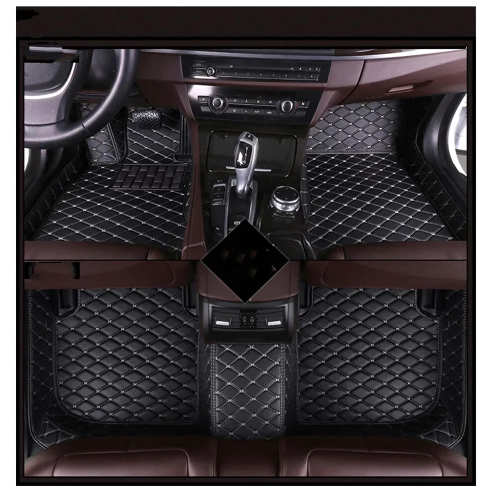 Allweather Floor Mats With Precise 3D Fit And Cargo Liner, Nonslip, Lhd, 3Pcs For Mg4 Ev Black 9382693576088