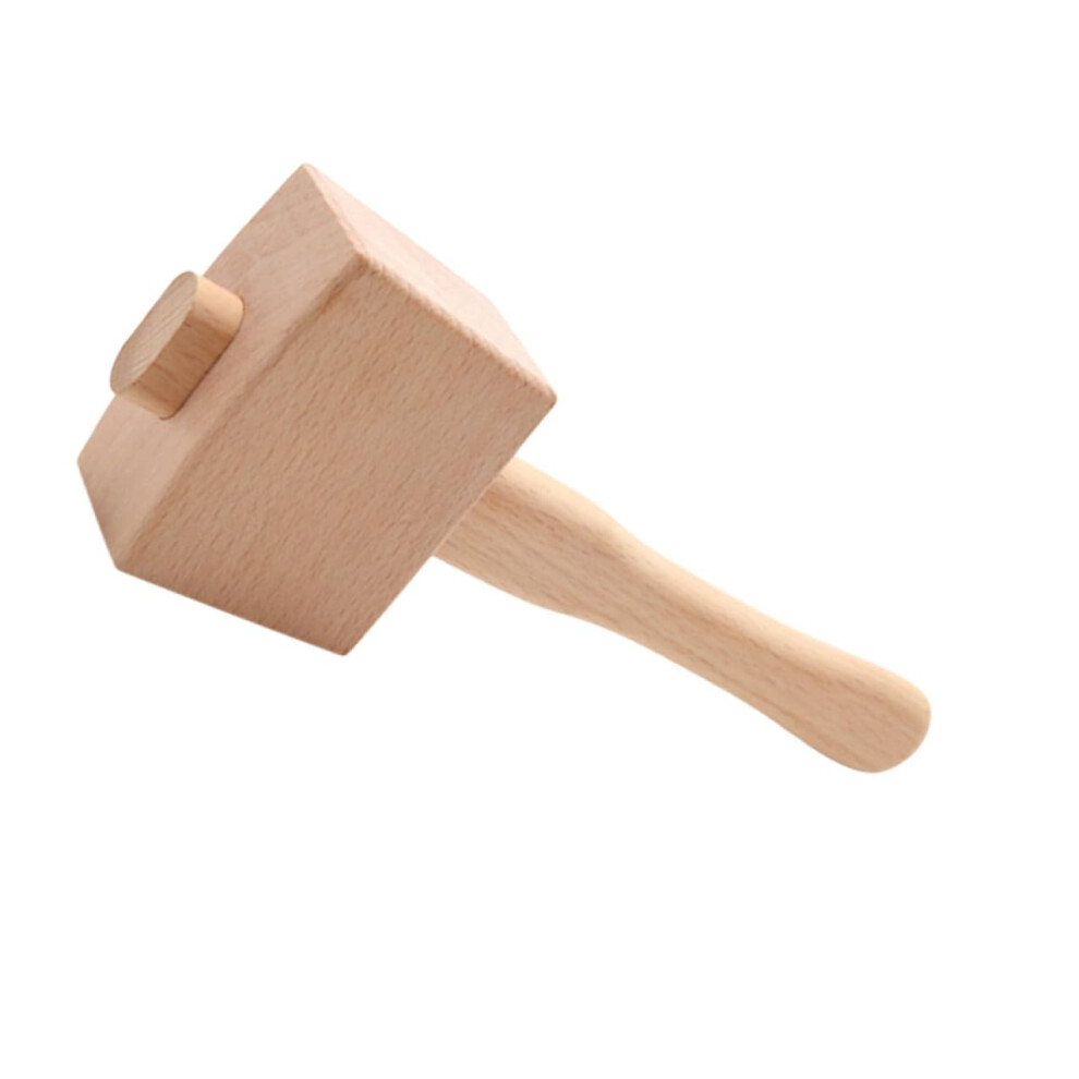 Wooden Mallet Hammer Beechwood Diy Compact Woodworking Tool For Handeye Coordination And Leathercraft Craft Projects 9199774220255
