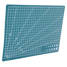 A4 Self Healing Cutting Mat with DoubleSided Design and AntiSlip Base for Crafts and Sewing Green