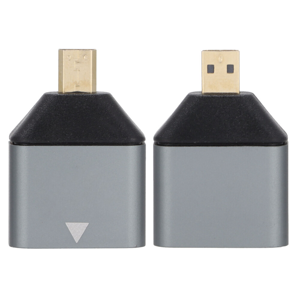 4K Micro Hd To Hdmi Adapter Aluminum Alloy, 60Hz Video Transmission 8461377441124