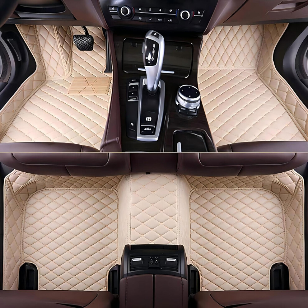 Waterproof Full Coverage Floor Mats For Audi Q3 20182024 Right Hand Drive Custom Fit Nonslip 9187378581131