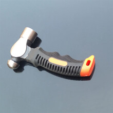 Hammer BallPeen Hammer, DoubleFaced, Hard Metal, NonSlip Rubber Grip, Carbon Steel, Woodworking Hand Tool