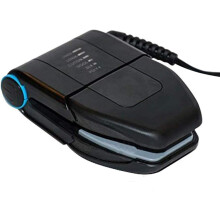 Travel Iron with Foldable Compact Design, Mini Steam Iron 6Speed Temperature Control NonStick Soleplate for Clothes