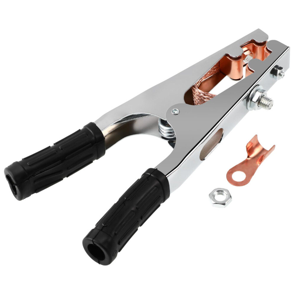 800A Ground Clamp Welder Heavy Duty Clamp For Manual Welder Stainless Steel Jaw Wide Opening Compatible With Arc Welders 9347817813203
