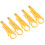 Network Cable Stripper Tool Punch Down Wire Stripper Adjustable Micro Mini For Cat5 UTP RJ45 Cables Portable Durable PTFE With Secure Loop Fixation 7