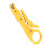 Network Cable Stripper Tool Punch Down Wire Stripper Adjustable Micro Mini For Cat5 UTP RJ45 Cables Portable Durable PTFE With Secure Loop Fixation 5