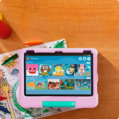 Amazon Amazon Fire HD 10 Kids 13th Gen 32GB Pink Tablet 1