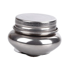 Stainless Steel Painting Brush Washing Pot Single Spout Artist Watercolor Pot For Painting Supplies