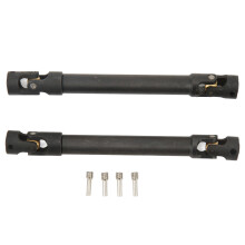 DriveShaft Revolution, hoogwaardige stalen kruiskoppeling met interne spiebanen voor 1/10 RC crawlers, soepele rotatie zorgt voor een robuuste en