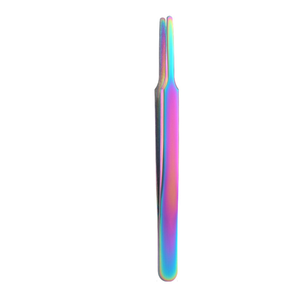 Rust-Resistant & Anti-Static, Surgical-Grade Stainless Steel Lash Tweezers for Eyelash Extensions, Precision Tool with Anti-Static and Anti-Magnetic