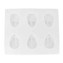 Forma 3D para assar ovos de Páscoa, própria para lava-louças. Versátil, resistente a altas temperaturas, feita de silicone de qualidade
