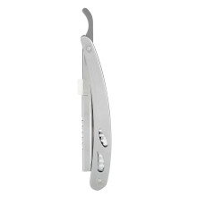 Elegantes Rasierinstrument, Präzisionsrasiermesser aus Edelstahl, ergonomisch gestaltet für Salon und Zuhause, auch für Halloween-Partys