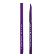 Purple Eye Liner Pencils, Waterproof Smudge-Proof Retractable Lasts 24h +, Good-Performance Transfer & Smudge Proof Eyeliner, Vibrant Eyeliner Pencil
