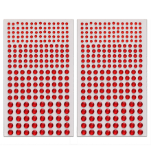 Kit de 440 strass autocollants pour embellir vos créations, strass à coller sur le visage, strass pour scrapbooking et décoration intérieure.