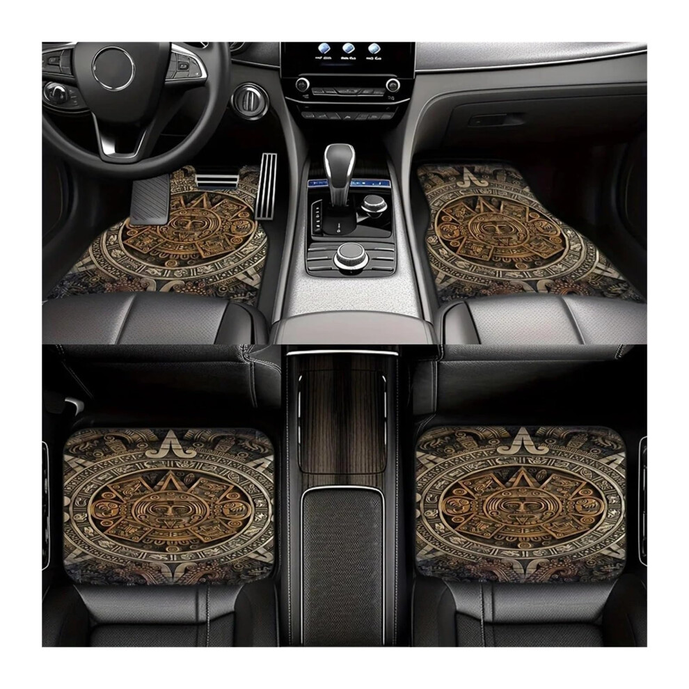 Car Floor Mats 4Pcs Universal Fit Anti Slip Backing Washable Carpet Set For All Vehicles 9347817813913