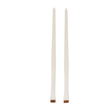 2 Stück Hergestellt in China Fein abgeschrägte Eyelinerpinsel Ultra dünn Flach schräg Make-up