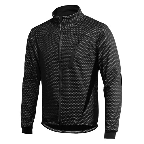 Herren-Winterradjacke | Winddicht, Fleecegefüttert, Reflektierend 2