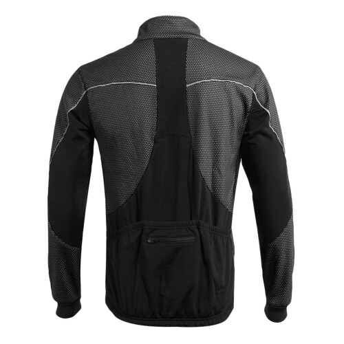 Herren-Winterradjacke | Winddicht, Fleecegefüttert, Reflektierend 1