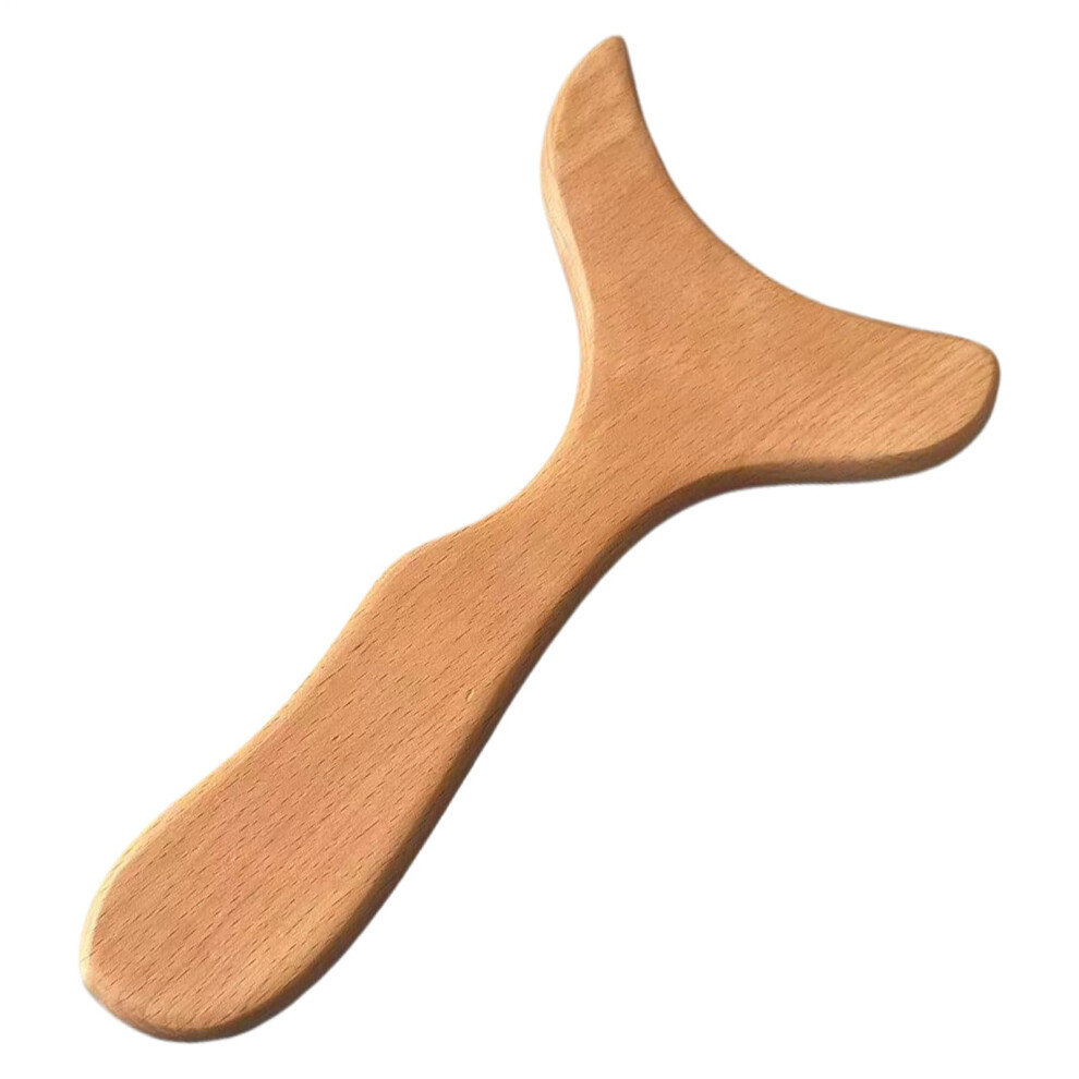 Wooden Sha Massage Tools Wood Scraping Set Stress Relief Headache Reduction Postpartum Recovery Facial Body Massage