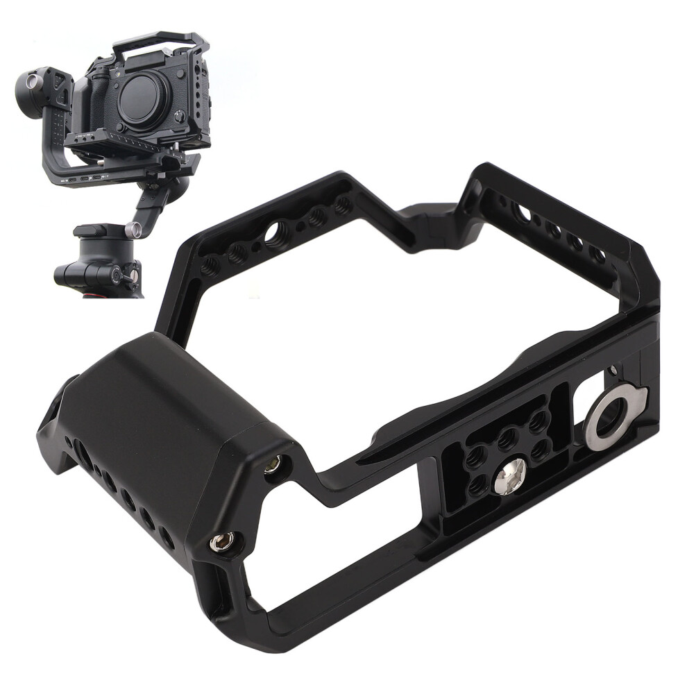 Handheld Camera Rig For Fujifilm Xt5 Aluminum Cage With Cold Shoes 4911377445805