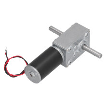 DC 12V 40U/min Edelstahl Metallgehäuse Niedrige Reibung DC-Motor 8x33mm