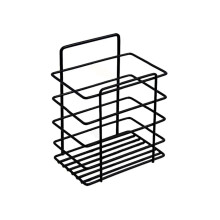 Wall Wire Baskets, Metal Wire Bin Rack, Adhesive Toilet Paper Basket, Rectangular Wall Organizer, Home Kitchen Bath