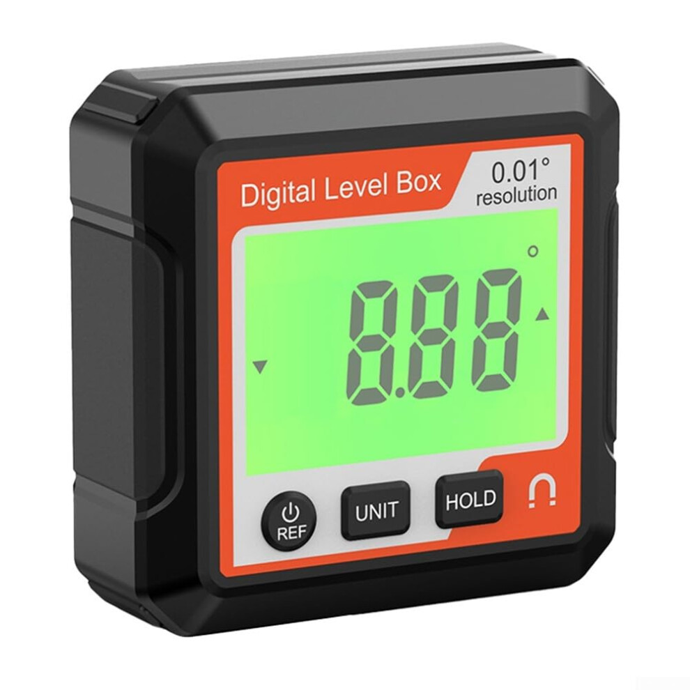 Digital Angle Finder Magnetic Gauge Protractor Inclinometer Lcd Level Tool 4X90 Degree Range 0.1 Degree Accuracy Ll030 9199774222518