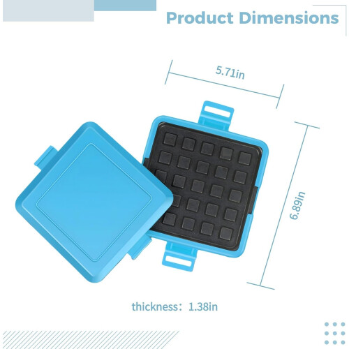 Compact NonStick Sandwich and Waffle Maker with QuickHeat, Easy Clean, Dishwasher Safe 1