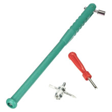 Tire Stem Puller For Car And Motorcycle Tube Stem Core Remover Green Installation Tool