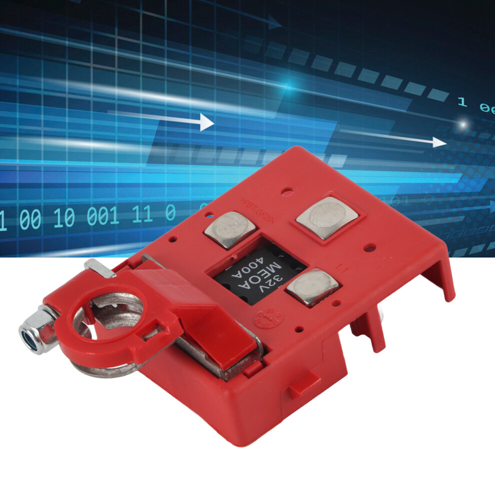 Vehicle Battery Fused Connector Post 32V 400A Distribution Terminal 4241377449368