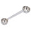 Doppelseitige Edelstahl-Messlöffel 15 ml/30 ml mit Messskala 11