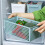 Desktop Storage Basket Rectangular Plastic Organizer Bin With Handle Ventilated Hollow Out Home Office Small Size 2
