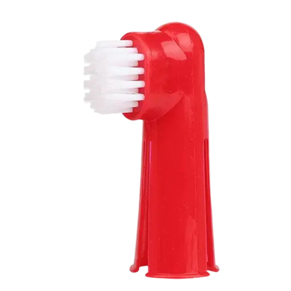 Comfortable Finger Sleeve Pet Toothbrush, Finger Toothbrush for Dogs Cats with Soft Silicone Bristles, BPA-Free Non-Toxic Build Featuring Advanced Or