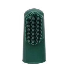 Komfortable Fingerzahnbürste für Haustiere, Fingerzahnbürste für Hunde und Katzen mit weichen Silikonborsten, BPA-frei, ungiftig, mit