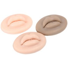 Sensation similaire à celle de la peau humaine. Maquillage permanent 3D pour fausses lèvres : texture douce et flexible pour la pratique du