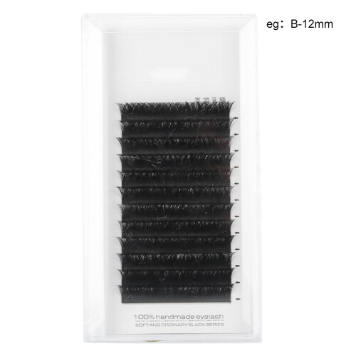 Επεκτάσεις βλεφαρίδων Easy Fanning Cluster σε σχήμα V, τρισδιάστατες βλεφαρίδες