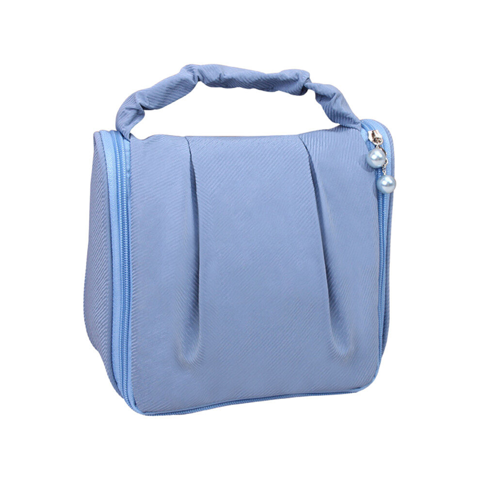 Cute Stylish Present, Neat Organization And Easy Access, Large Makeup Bag For Women, Premium Double Layer Polyester Fabric Travel Cosmetic Bag,