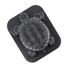 Garden Paving Mould for DIY Concrete Path, Reusable Lawn Stepping Stone Mold, XXLarge Black