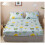 Σεντόνια Microfiber Queen, Σεντόνια με Floral Print για Ζεστές Νύχτες, Σεντόνια με Βαθιά Τσέπη 4
