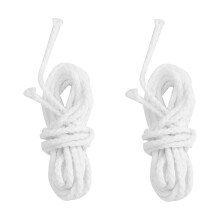 DIY Oil Lamp Candle Wicks 2.6mm Cotton Braid - 2pcs Set